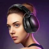 Fones De Ouvido Sem Fio Sobre O Dobrável Anti-queima Montado Na Cabeça
