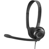 Sennheiser Pc 8 Usb - Fone De Ouvido Usb Estéreo Para Pc E Mac Com Volume In-line E Controle Mudo