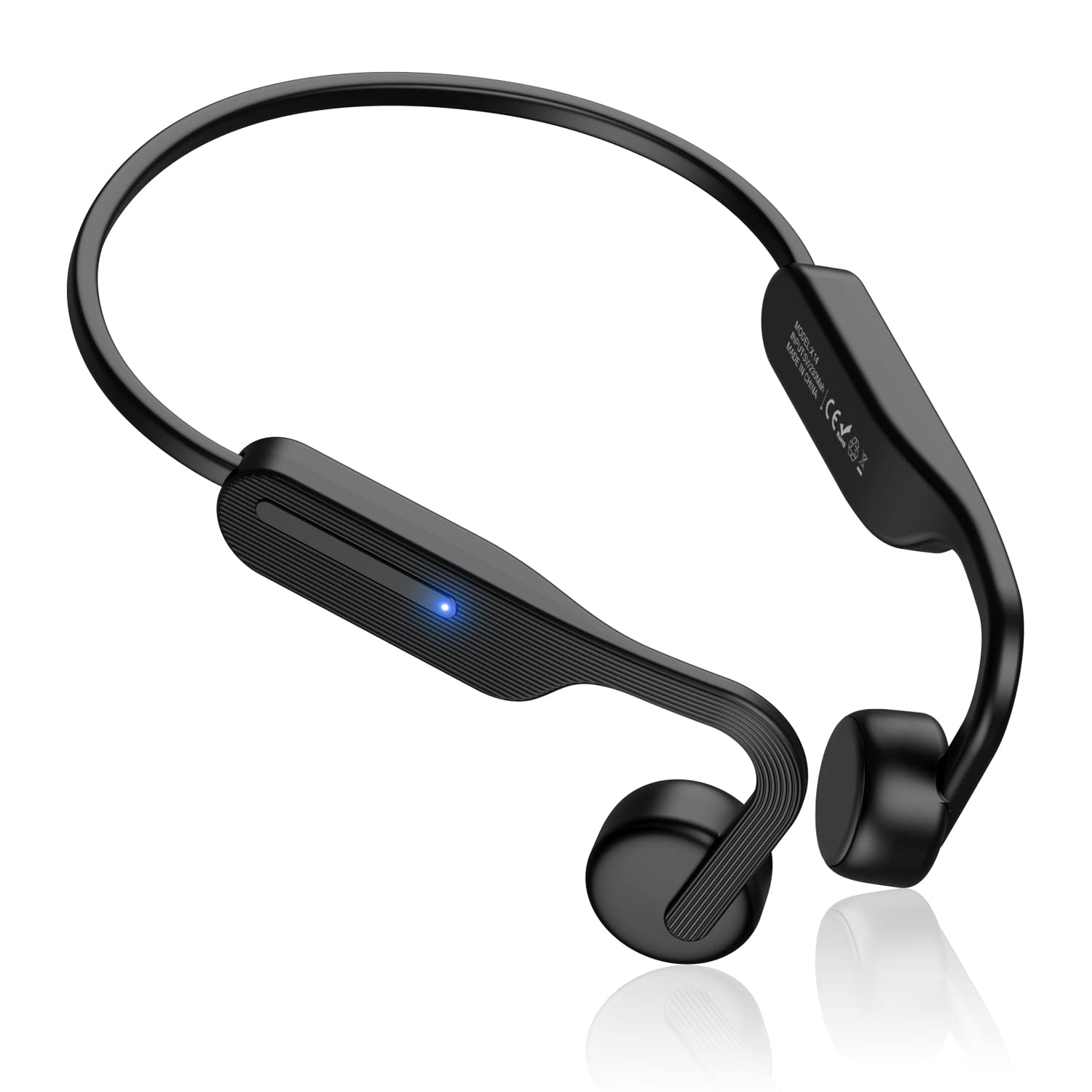 Fones De Ouvido De Condução Óssea Purerina Bluetooth 5.0 Wireless