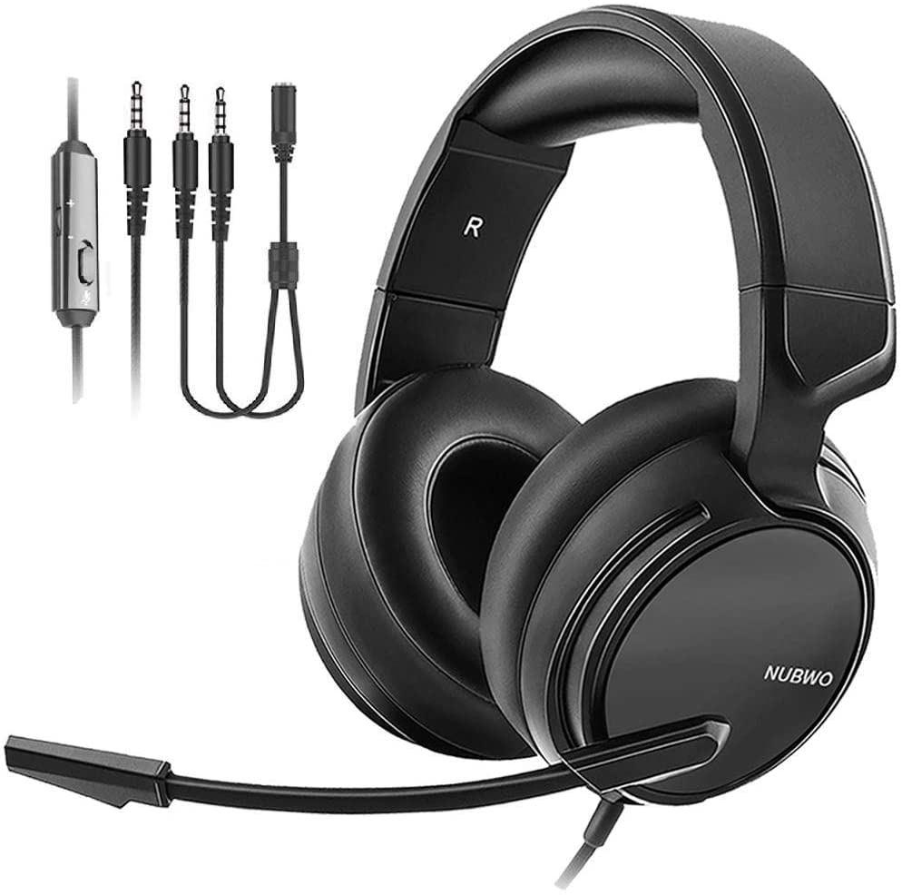 Fone De Ouvido E Xbox One Headset &amp;amp Ps4 Headset Fones De Ouvido Surround Stereo Gaming De 35 Mm Com Earmuffs De Memória Macia Mic Para