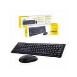 Pacote De Teclado E Mouse Twolf Tf100 Wireless