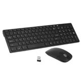 Kit Teclado E Mouse Wireless Sem Fio Ultra Slim Tecrado