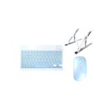 Kit De Teclado E Mouse Recarregável Bluetooth Espanhol