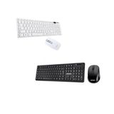 Teclado E Mouse S- Fio - Usb - Exbom