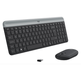 Kit Teclado E Mouse Sem Fio Multimídia Mk470 Slim Silent Logitech