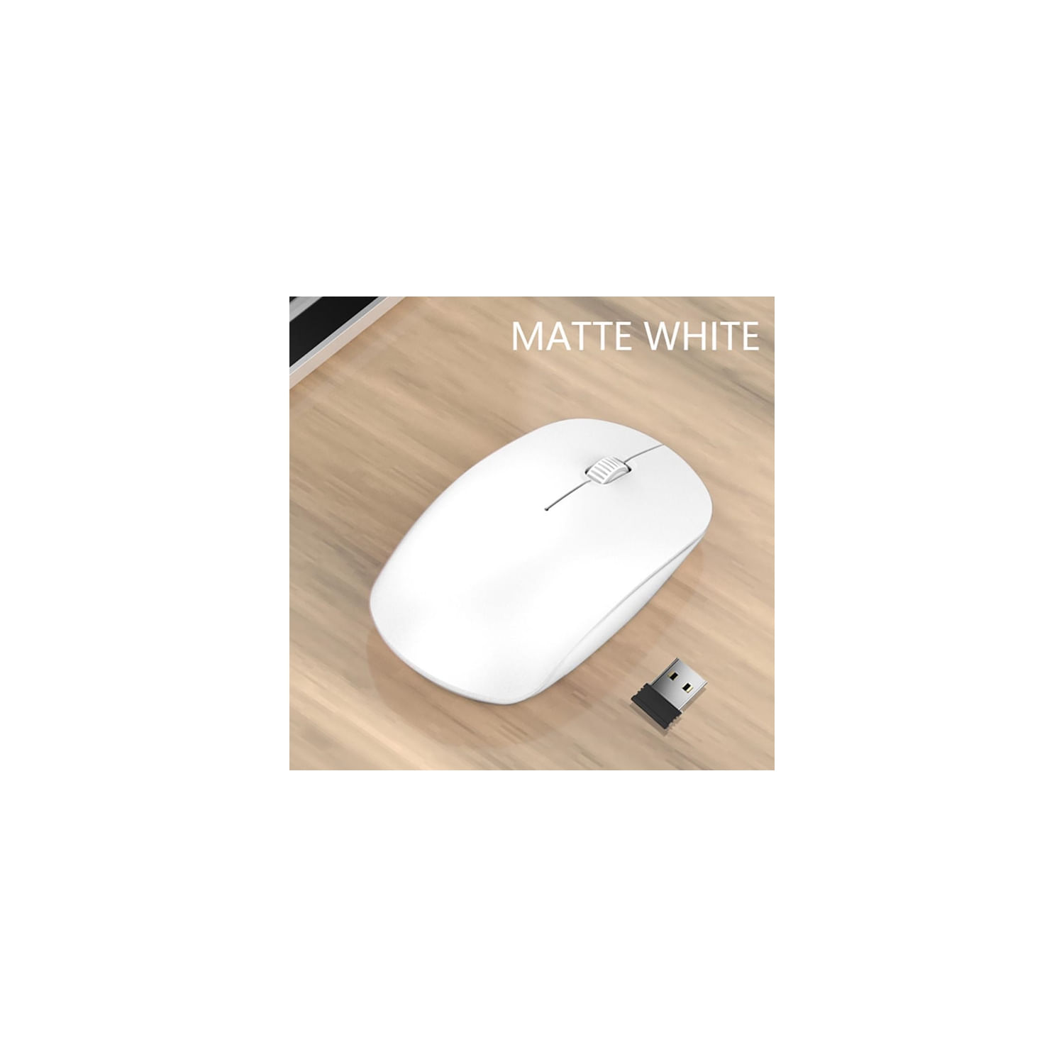 Mouse Recarregável Sem Fio Bluetooth Universal Dual