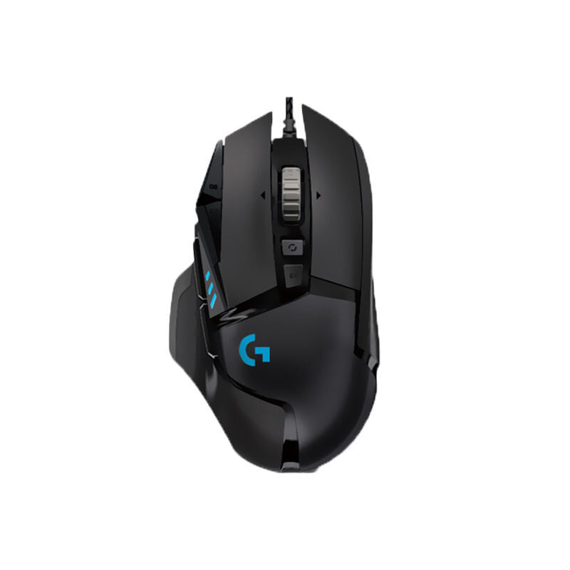 Mouse Gamer Logitech G502 Se Hero Com Fio Usb 11 Botões Programáveis Sensor Hero 25k Iluminação Rgb Programável Preto