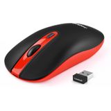 Mouse De Computador Sem Fio Recarregável Leadsail, 2.4g Portátil Slim Cordless Mouse Less Noise Para Laptop Optical Mouse Com 5 Níveis De Dpi Ajustáv