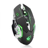 Mouse De Jogo Sem Fio X8 Recarregável De 2400 Dpi Para Computação Em Pc