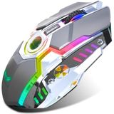 Mouses De Jogos Sem Fio 2.4g Recarregáveis Com Receptor Usb E Cores Rgb Retroiluminadas Para Laptop, Pc Computador E Macbook (bateria De Lítio 600 Ma