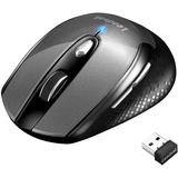 Mouse De Computador Sem Fio Leadsail Cinza