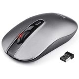 Mouse De Computador Sem Fio Recarregável Leadsail, 2.4g Portátil Slim Cordless Mouse Less Noise Para Laptop Optical Mouse Com 5 Níveis De Dpi Ajustáv