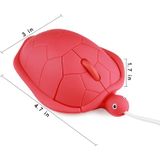 Bonito Animal Tartaruga Em Forma De Mini Usb Com Fio Dos Desenhos Animados Mouse Crianças