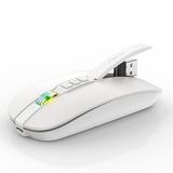 Mouse Bluetooth Recarregável Fmouse Slim Para Macbook/pc/laptop