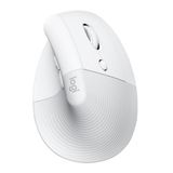 Mouse Sem Fio Logitech Lift Vertical Ergonomic Branco