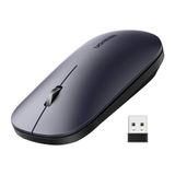 Mouse Sem Fio Ugreen 4000dpi 2,4gz Cinza Preto