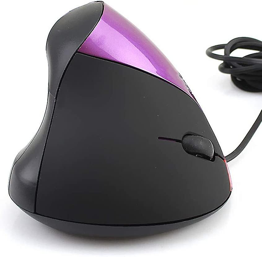 Mouse Vertical Com Fio Design Ergonômico Laptop Pc Mouse