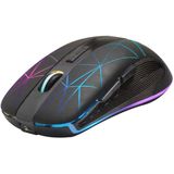 Rii Rm200 Mouse Sem Fio, Mouse Sem Fio 2.4g 5 Botões Mouse Óptico Móvel Recarregável Com Receptor Nano Usb, 3 Níveis De Dpi Ajustáveis, Luzes Led Col