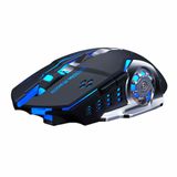Mouse Sem Fio 2.4g Usb Pc Recoil Recarregável Para Pc