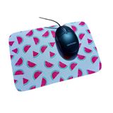 Combo Mouse Multilaser Preto Mo300 + Mouse Pad Melancia