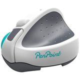 Penpoint Mouse Ergonomico Vertical Sem Fio Reduz A Tensao Do Pulso Com Bluetooth, 4 Botoes, Swiftpoint Sm620, Cinza