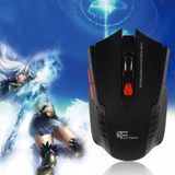 Mouse Óptico Sem Fio Para Jogos Eh 6d Portátil - Preto
