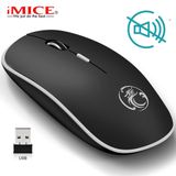 Mouse Sem Fio Silencioso Pc Mouse Gamer Mouse Ergonômico Mouse Óptico Silencioso Usb Ratos Silenciosos Mause Sem Fio Para Pc Laptop