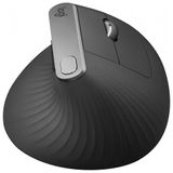 Mouse Ergonomico Vertical Sem Fio Reduz A Tensao Do Pulso Multifuncoes Com Bluetooth, 4000 Dpi, Logitech 910 005447, Preto