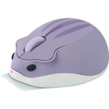 Mouse Sem Fio De 2.4ghz, Bonito Hamster Forma Mini Silencioso Ergonômico Design Pequeno Mouse Portátil, 1200dpi Usb Caboless Pc Laptop Laptop Mouse M