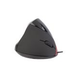 Mouse Ergonômico Vertical Usb Com Fio Óptico Para Pc/mac