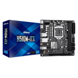 Placa Mae Asrock Mini Itx H510m-itx Lga1200 2xddr4 (64gb),pcie X16,4x Sata,m.2 Sata E Nvme