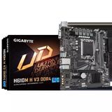 Placa Mae Gigabyte Intel H610m H V3 Matx Lga 1700 M.2 Nvme 2xddr4 Max. 64gb 1x D-sub 1x Hdmi 2xusb