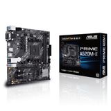 Placa Mae Asus Prime A520-e Amd Am4 3ger Ddr4 Matx - Prime A