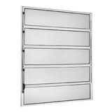 Janela De Aluminio Basculante 100x80cm Ecosul Esquadrisul Branco