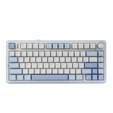 Teclado Mecânico Epomaker X Aula F75 Gasket 75% Rgb Sea Salt