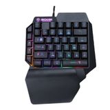 Teclado Mecânico Para Jogos Uno Dio Mini Portátil De 35 Teclas