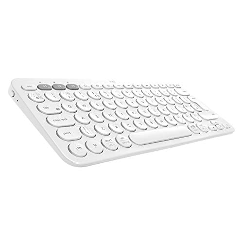 Teclado Bluetooth Sem Fio Logitech K380 Para Mac - Off White