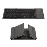 Teclado Dobrável Delux Full Size 78 Teclas Bluetooth Kf17