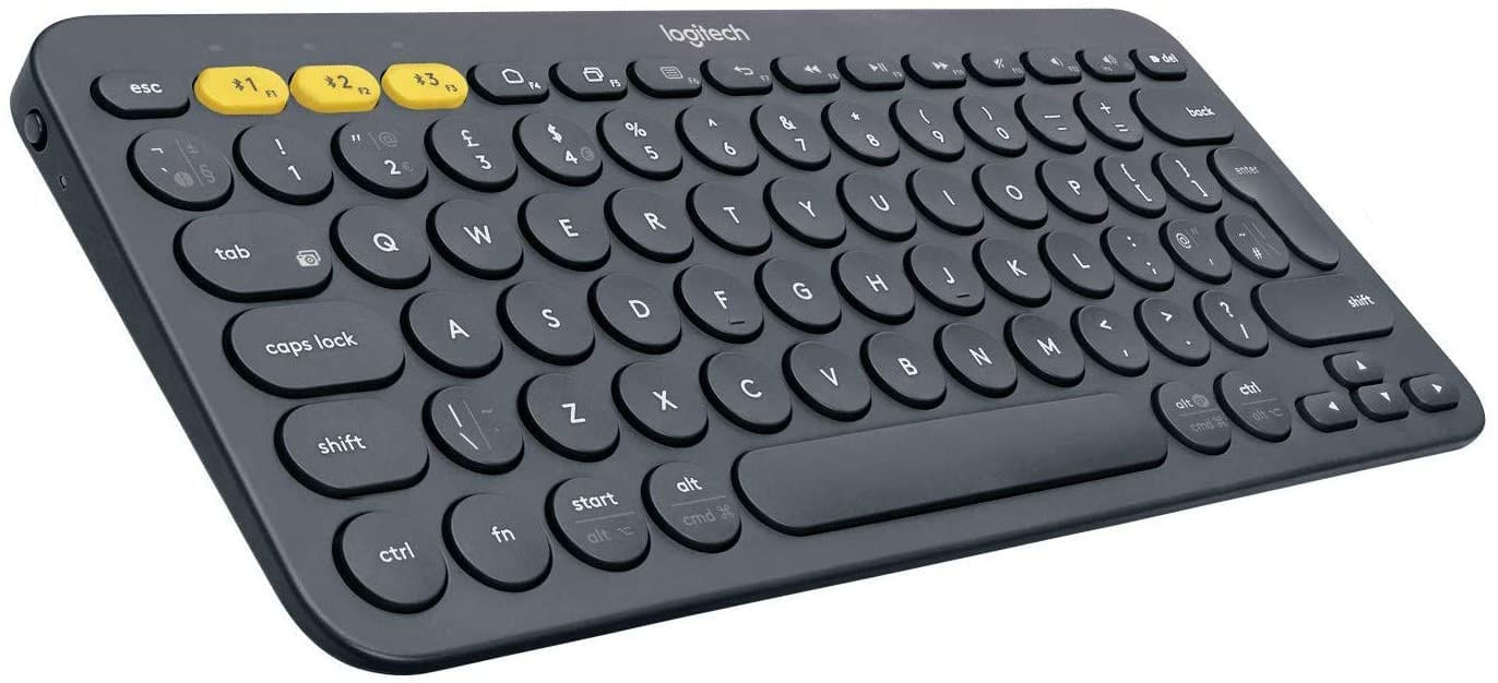 Logitech K380 Multi-device Bluetooth Keyboard – Windows, Mac, Chrome Os, Android, Ipad, Iphone, Apple Tv Compatível – Com Controle De F