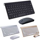 Mini Teclado Sem Fio Portátil 2.4ghz Computador Multimídia M