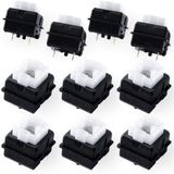 10x Interruptores De Teclado Mecânico Romer G Compatíveis Para Teclados Logitech G810 G910 G413 Pro (preto)