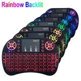 Wireless I8 Backlit Keyboard Periférico Com 7 Co~