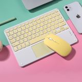 Teclado Bluetooth Sem Fio Para Tablet Device ~(white)
