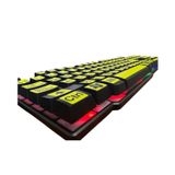 Teclado De Baixa Visão Com Luzes E Letras Grandes - Braille