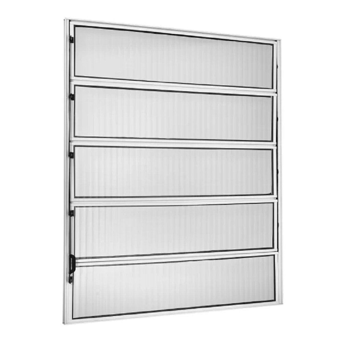 Janela De Aluminio Basculante 100x40cm Ecosul Esquadrisul Branco