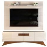 Rack Aurora Off Com Marroquin Com Painel Vitório 1,80m Para Tvs De Até 70&quot; Off