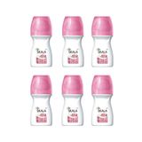 Desodorante Roll-on Skala 60ml Feminino Rosas - Kit Com 6un