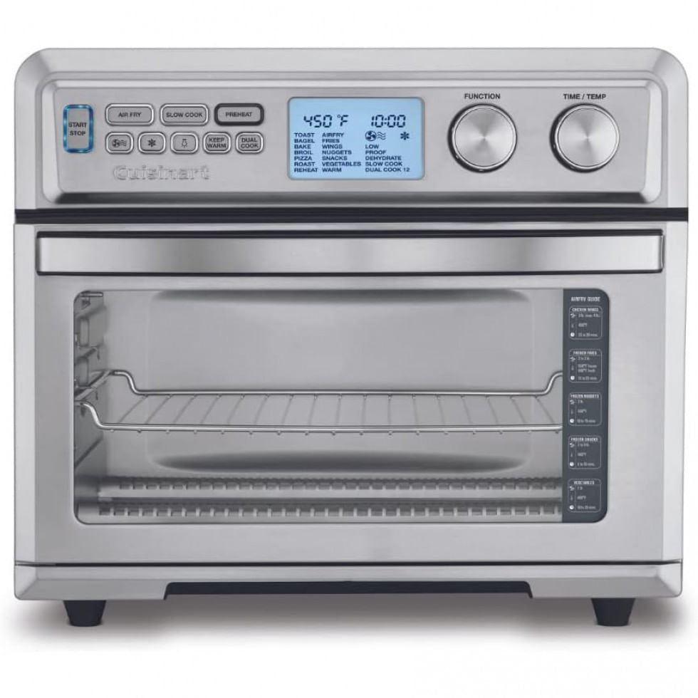 Forno Eletrico De Bancada Com Tela Lcd E Controle De Temperatura E Temporizador, 110v, Cuisinart Toa 95