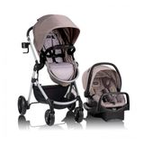 Bebe Conforto Evenflo Pivot Carrinho De Passeio Para 2 A 15 Kg, Arenito Bege