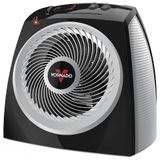 Aquecedor Elétrico Com Termostato Ajustável E 2 Configuração De Aquecimento, 110v Vornado Vh10, Preto